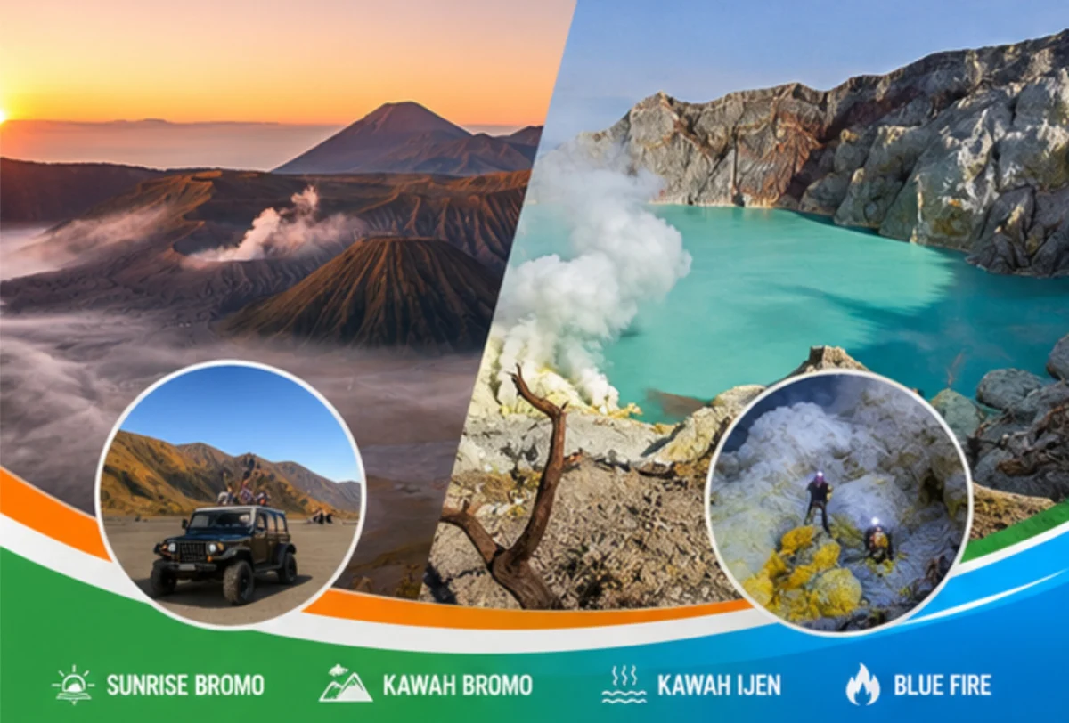Paket Wisata Bromo Kawah Ijen