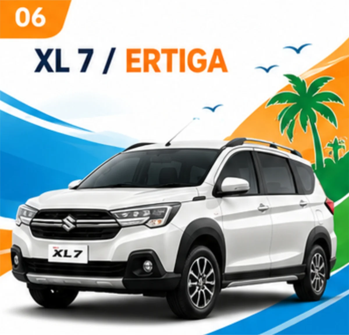 Sewa XL 7 Ertiga