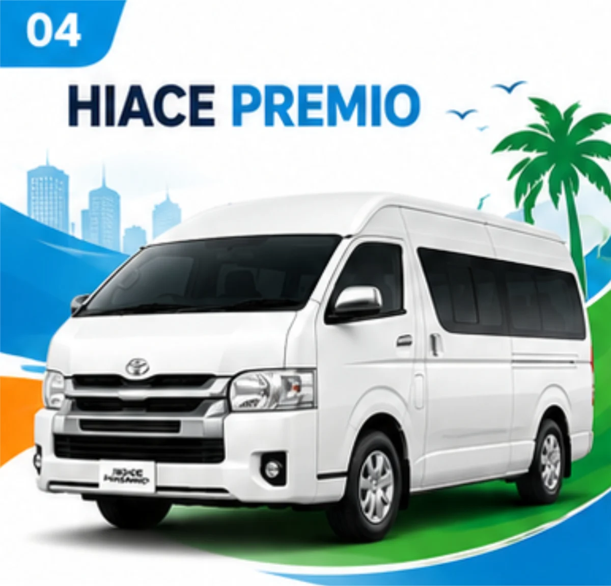 Sewa Hiace Premio